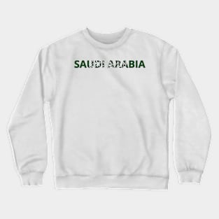 Drapeau  Saudi Arabia Crewneck Sweatshirt